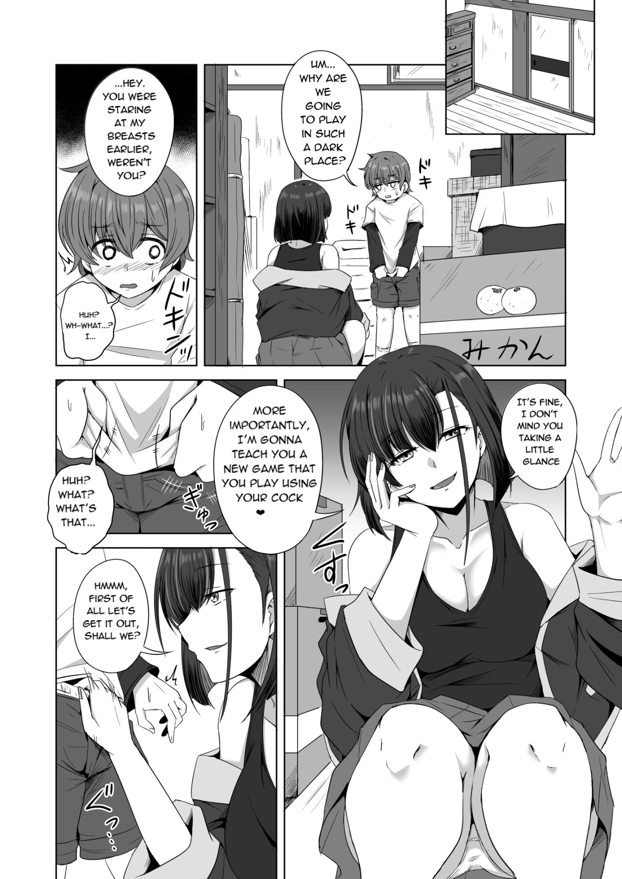 Hentai Manga Comic-My Slightly Dangerous Cousin Showed Me How to *Play* a Lewd Game While My Parents Weren't Looking-Read-9